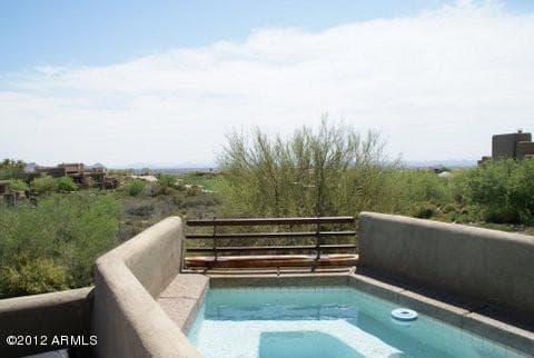 Private Spa with Views to City & Golf Coursse