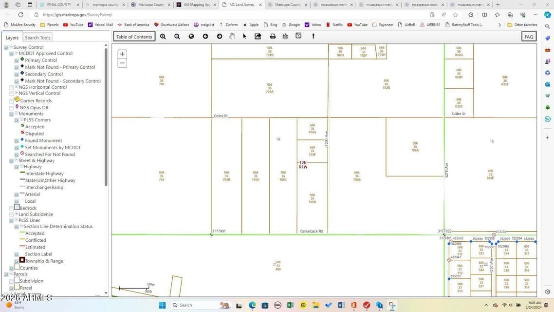 2 Acres lot at the top right corner