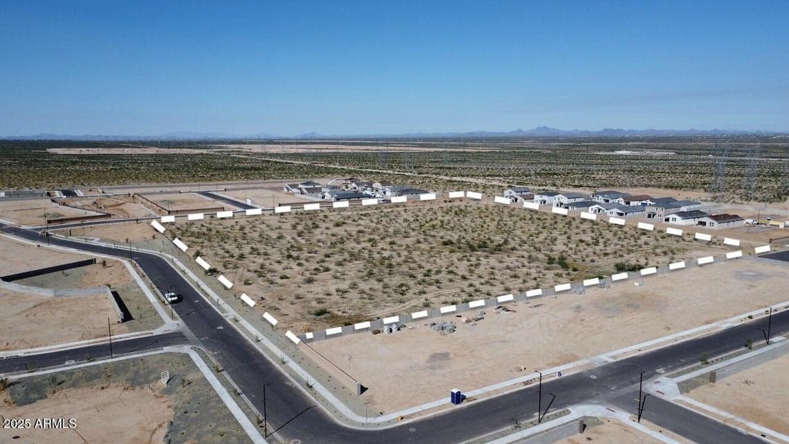 Currently more homes have been built around the land.