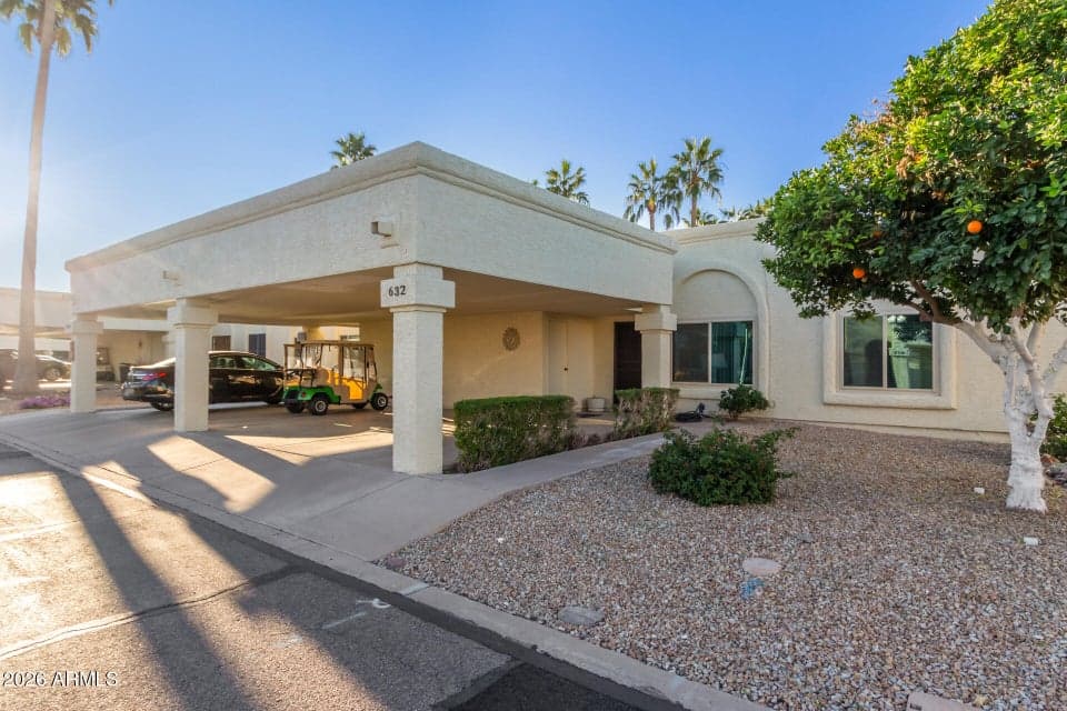 HIGHLY DESIRED - 2 CAR CARPORT!