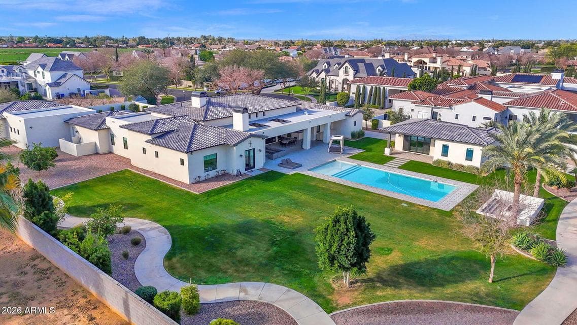 Backyard Aerial View