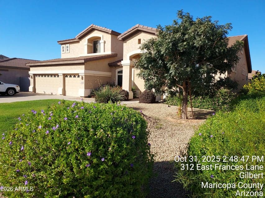 296 E FRANCES LN, Gilbert, AZ 85295-Front