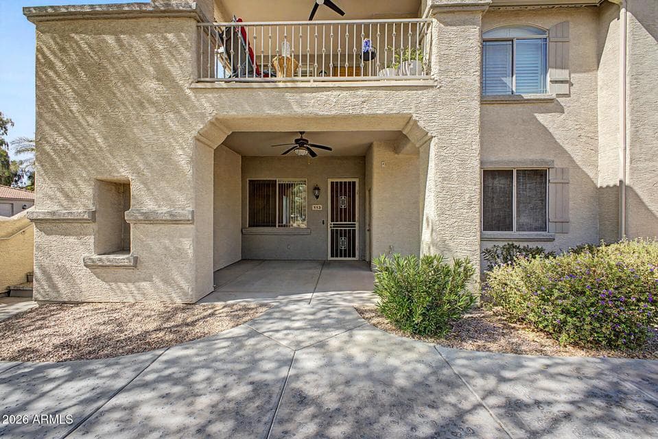 Large patio lower level