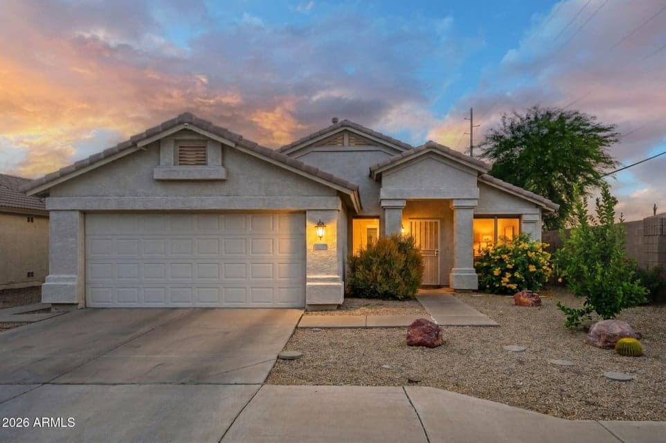 Superb curb appeal with tile roof and stucco