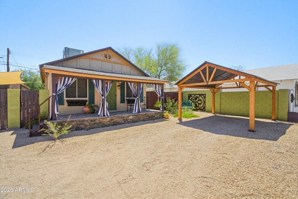 Front Elevation with a Wonderful Front Porch!