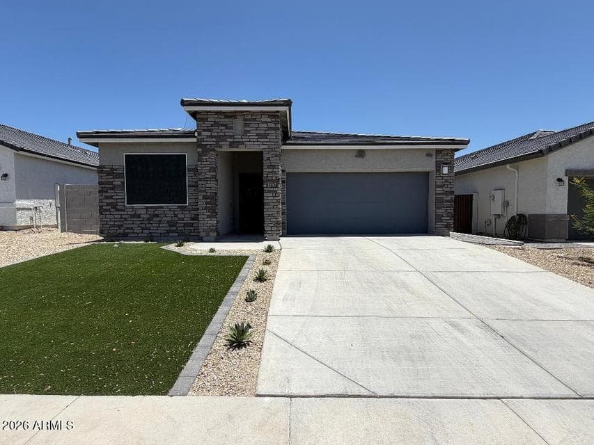 Upgraded turf and desert landscape