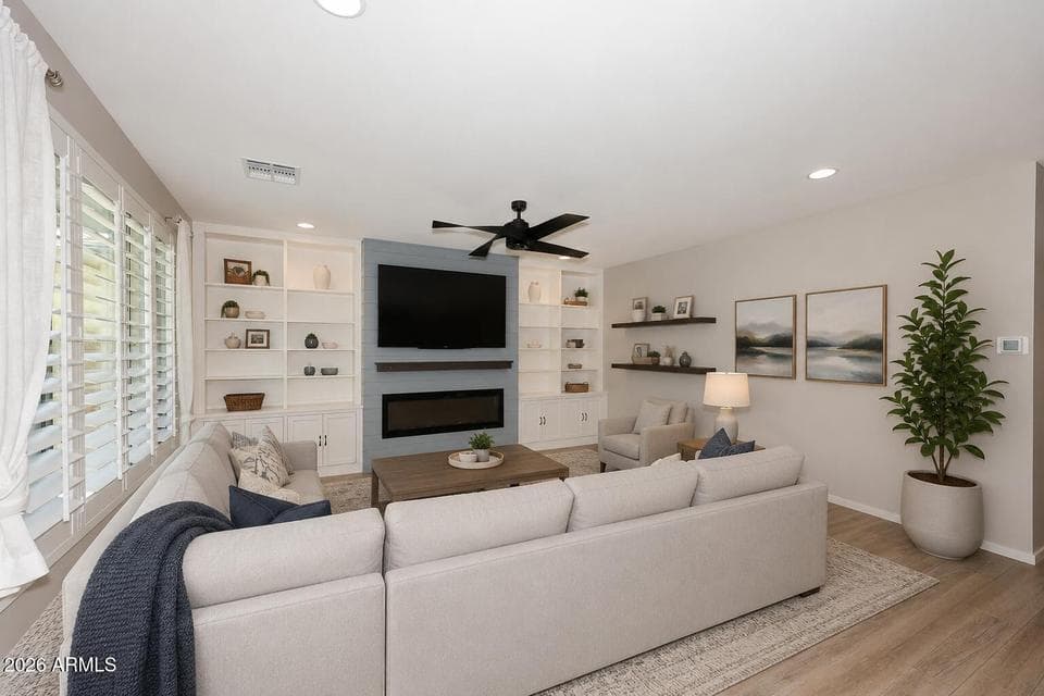 Created with Virtual Staging