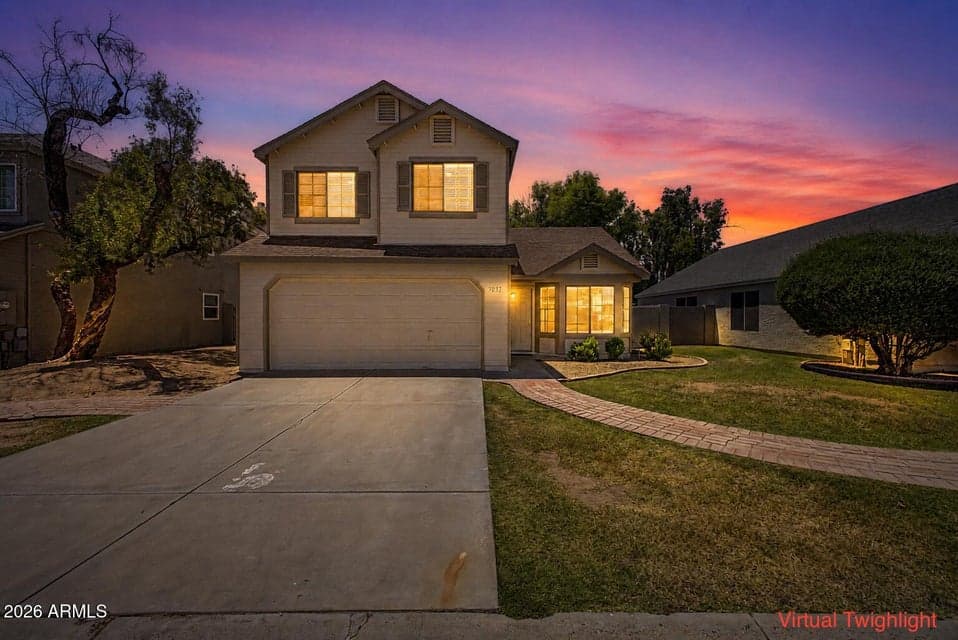 Virtual Stage -Beautiful Curb Appeal + Fresh Paint