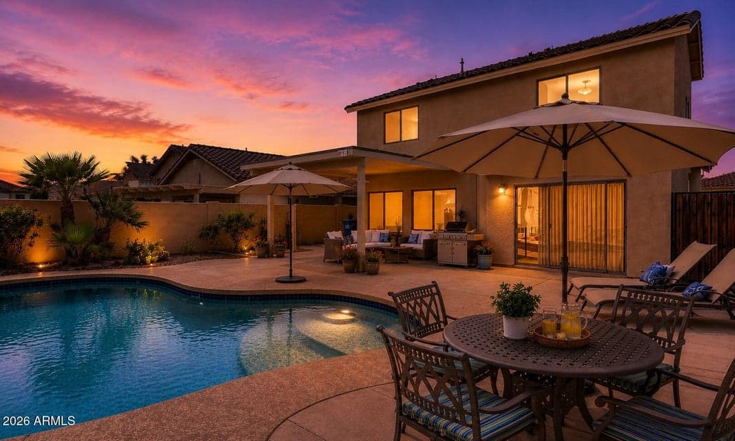 Virtual Staged Backyard