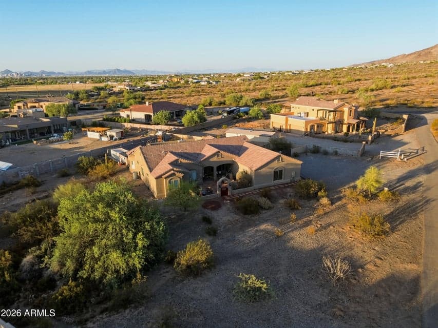 Beautiful mountain side custom home.