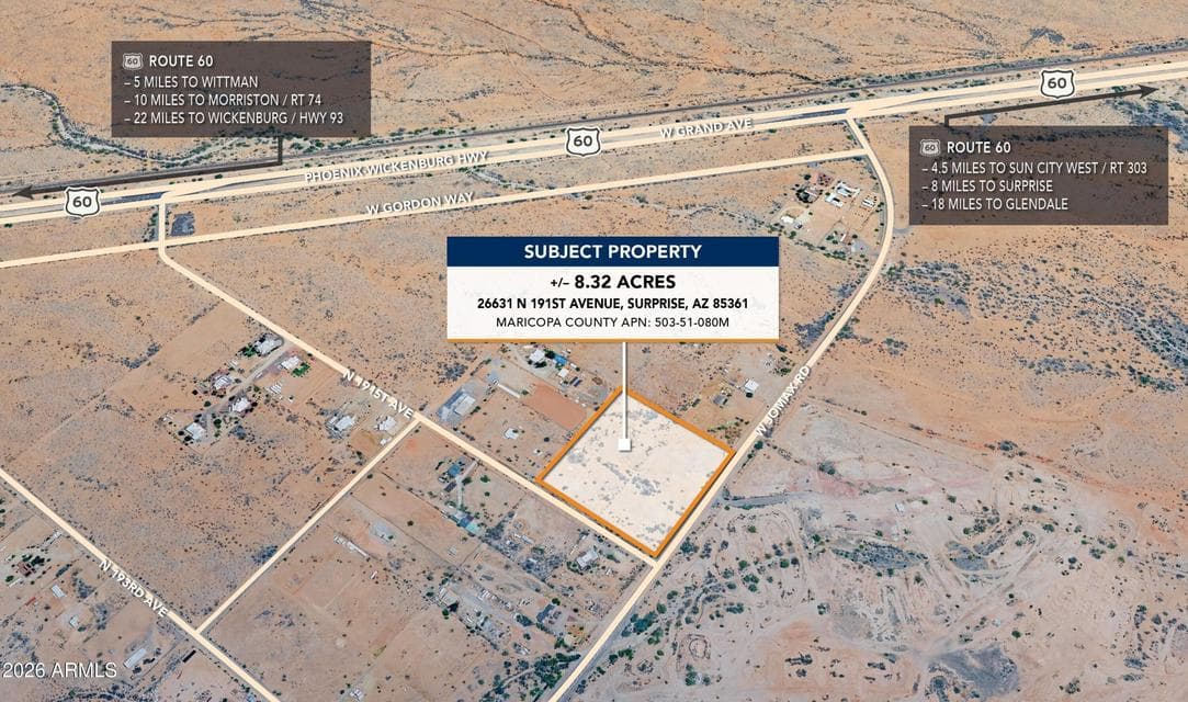 26631 N 191st Avenue -, Wittmann, AZ 85361 — photo 1 of 2