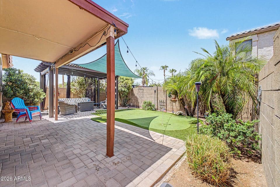 Bring your stress into the backyard and let it go!