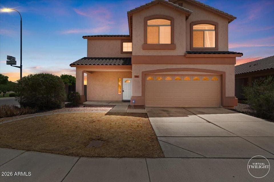 Front exterior - virtual twilight