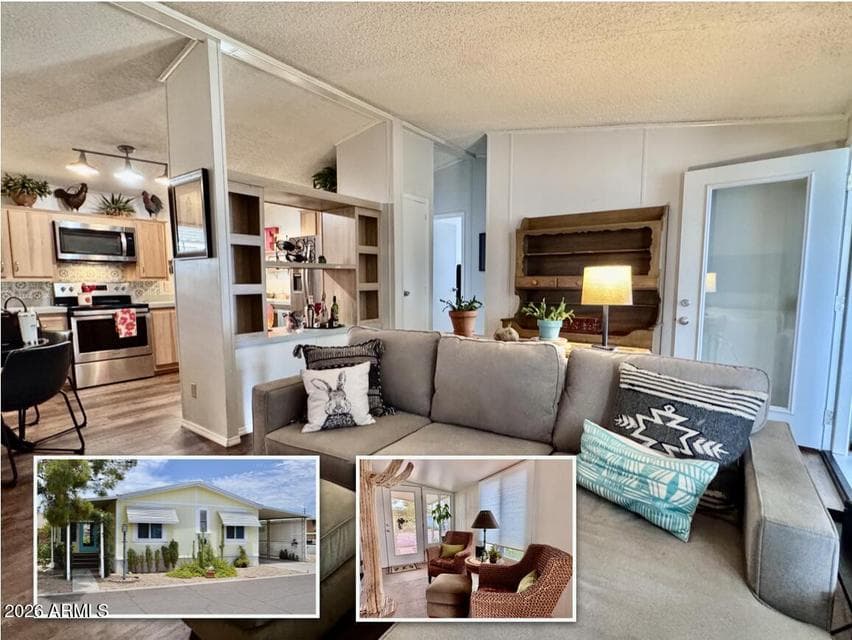 Leasehold on over-sized lot. Open floor plan and plentiful amenities.