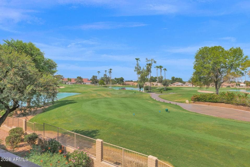 Lovely views from your balcony!