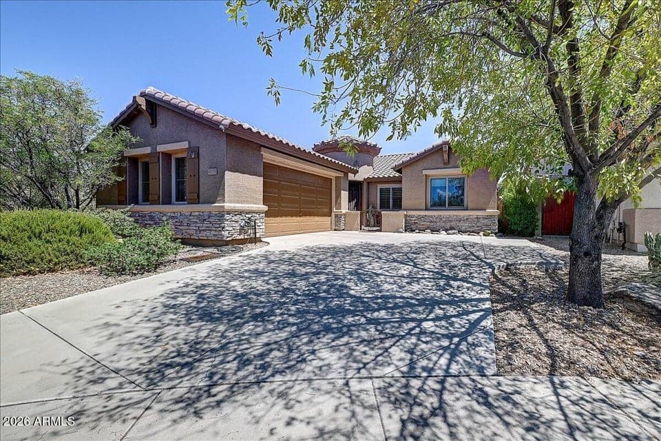 Enjoy a premium, private location at the end of a cul-de-sac, siding to natural desert.
