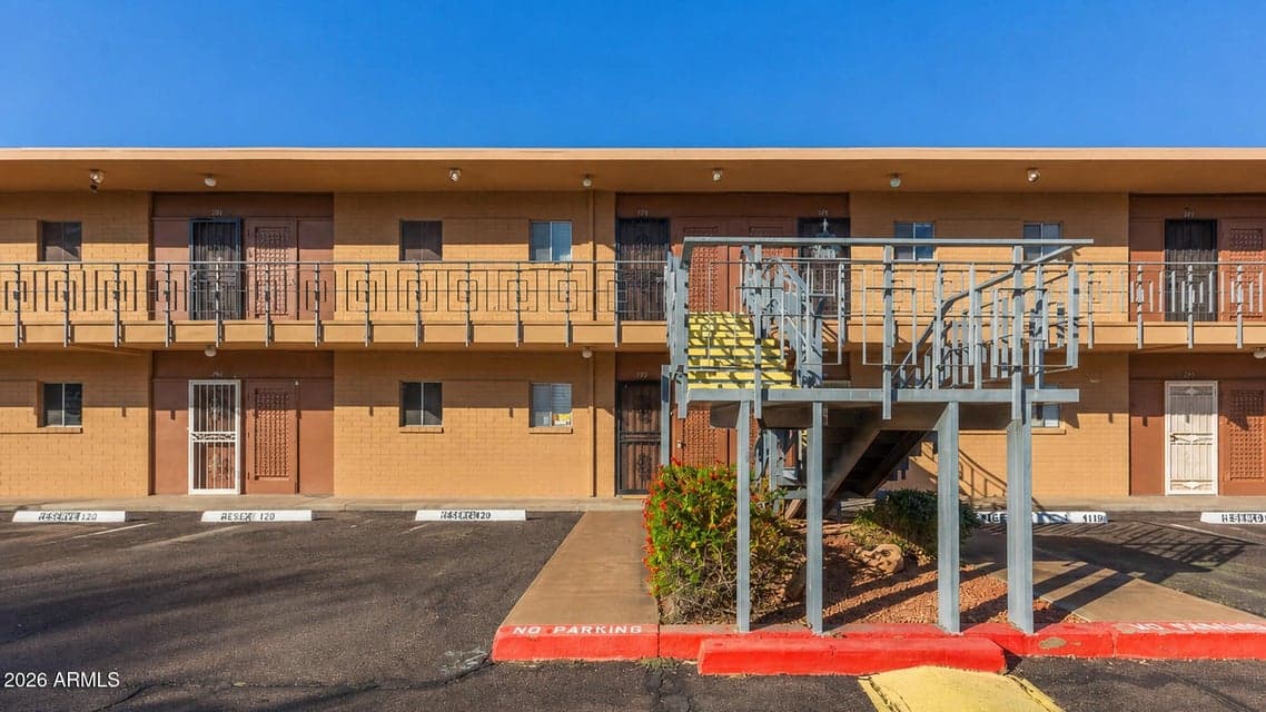 Unit is 2nd floor just to the left of the stairs