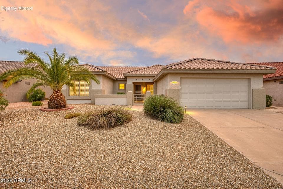 Great curb appeal - low maintenance landscaping