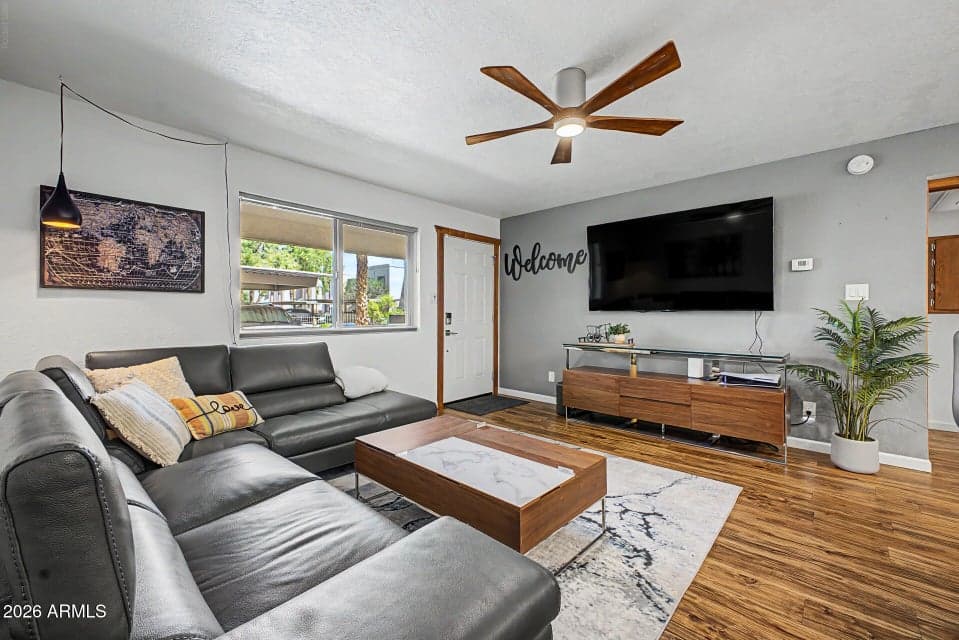 spacious living area