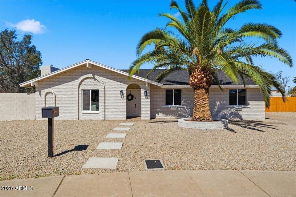 Front of the house