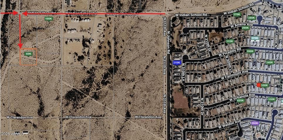 315th & Ave Indian School Road -- #Parcel 4, Tonopah, AZ