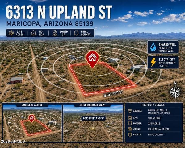 6313 N UPLAND Street #-, Maricopa, AZ