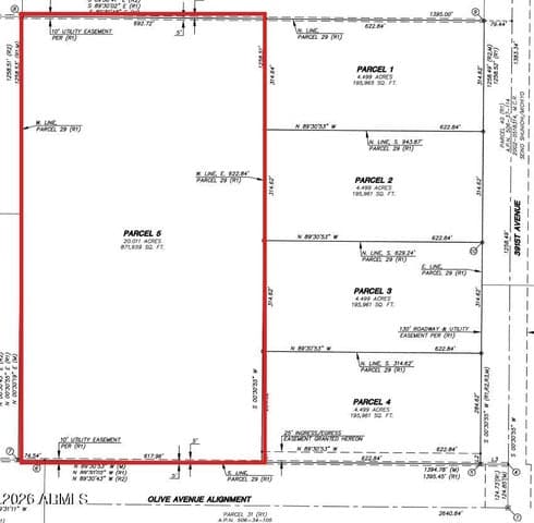 391XX W Olive Avenue #Parcel 5, Tonopah, AZ