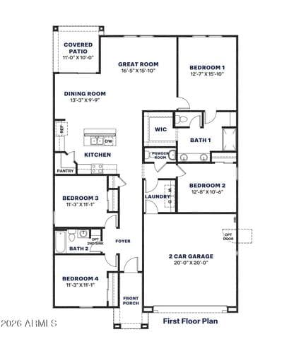 17474 W VISTA NORTE Street, Goodyear, AZ