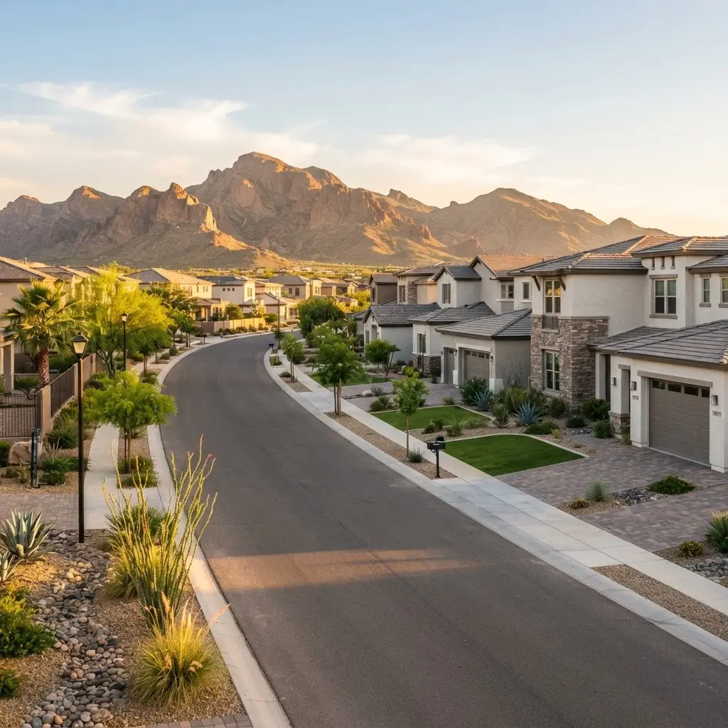 A view of Queen Creek, Arizona