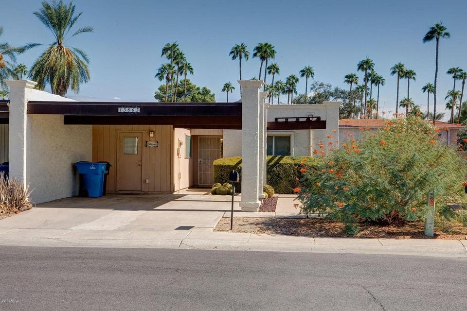 Private double carport.