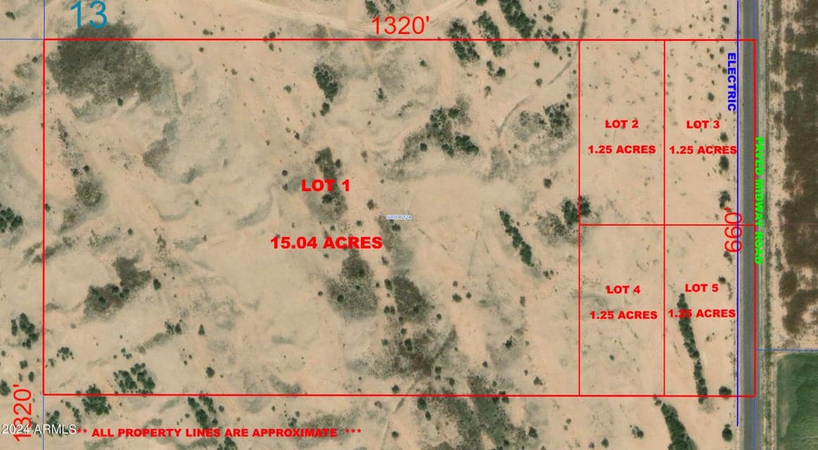 LOT 1 S MIDWAY (WEST) Road 1, Casa Grande, AZ 85193 — photo 1 of 2