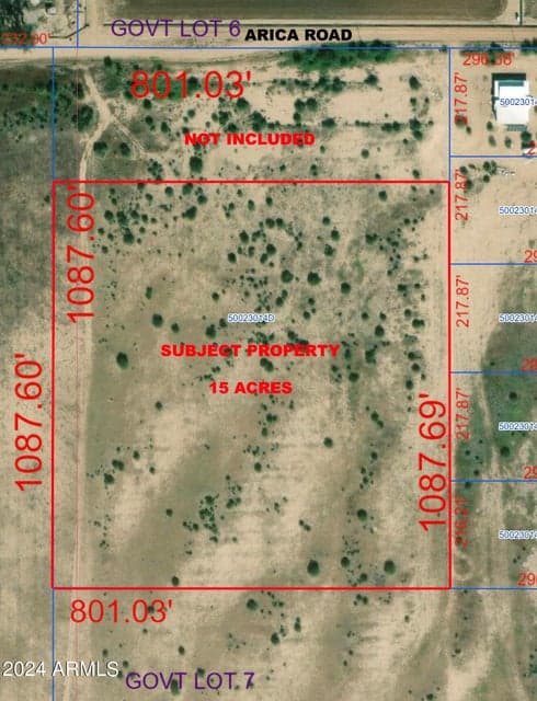 LOT 5 W ARICA (NO ADDRESS) Road 5, Casa Grande, AZ 85193 — photo 1 of 2