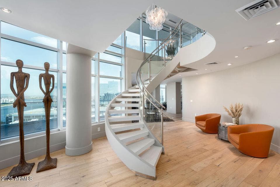 Entrance into this Amazing Penthouse. Views and more Views!