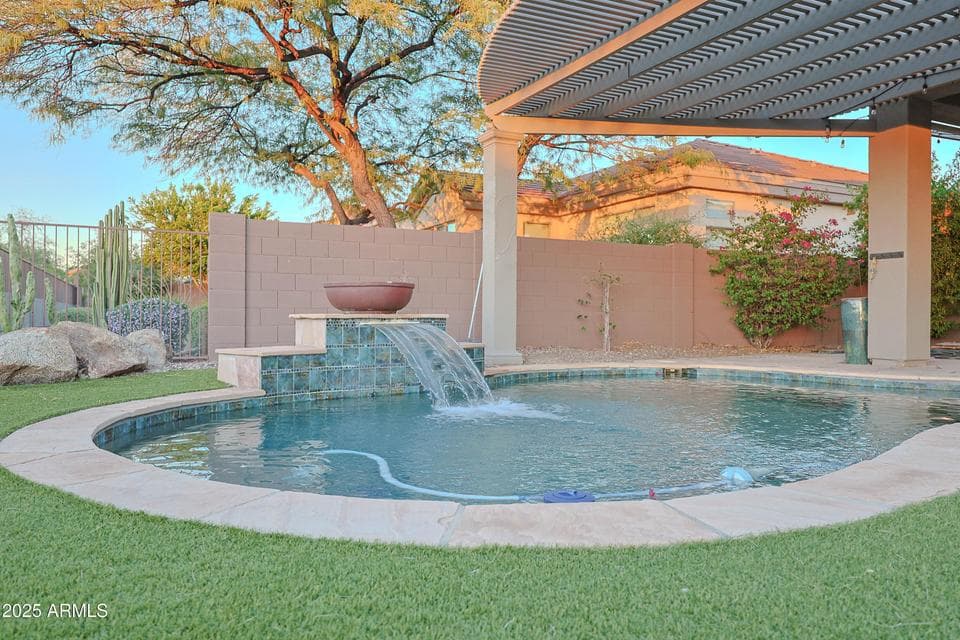 Backyard Oasis with Heated Play Pool, Synthetic Turf, Mountain/Open Space/Sunset Views!