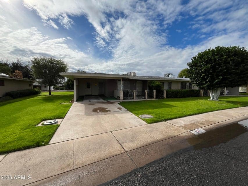 Front of home