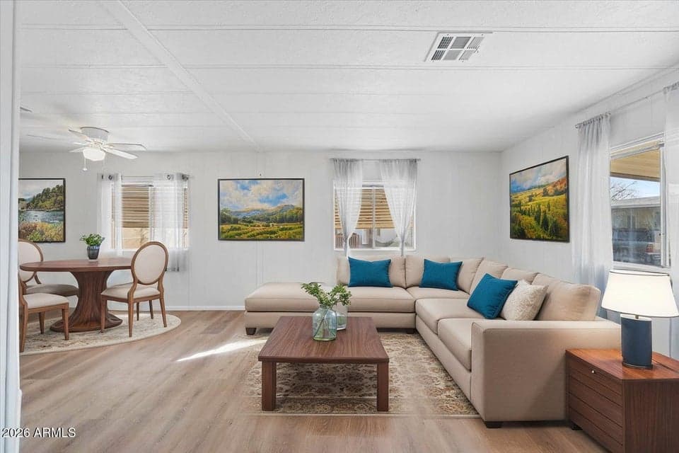 Virtual Staged Living Room