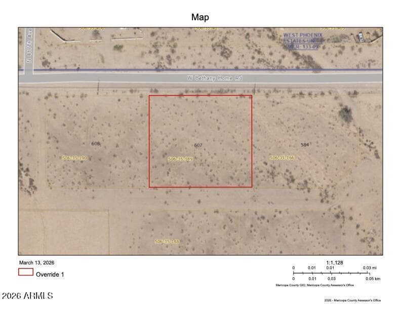 0 W BETHANY HOME ROAD 607, Tonopah, AZ 85354 — photo 1 of 5