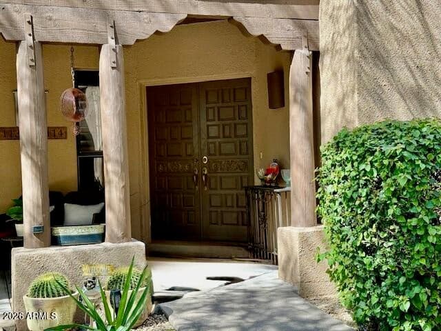 Double door entry