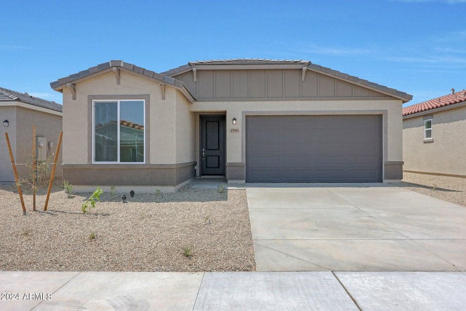 Exterior Elevation A. Colors and options may vary.