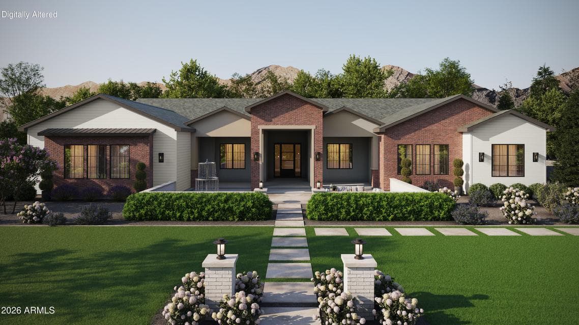 Landscaping is included - SEE Landscape Rendering - Preliminary Rendering - Subject to Change