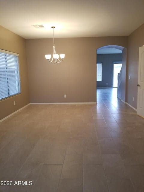 Open living and dining area with a comfortable layout