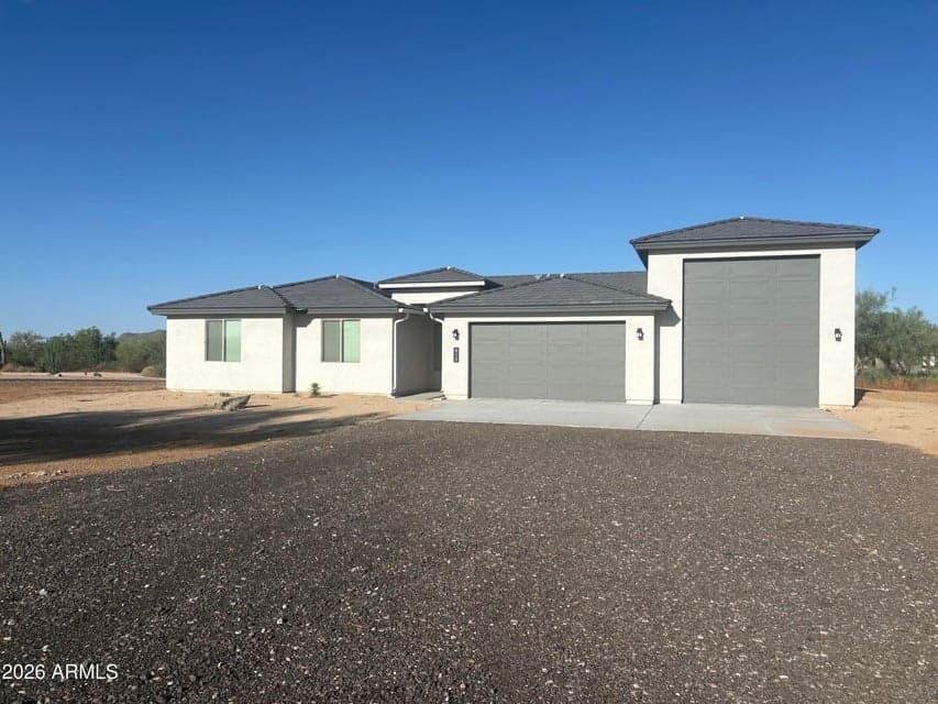 Built in 2025, exact photo of home.