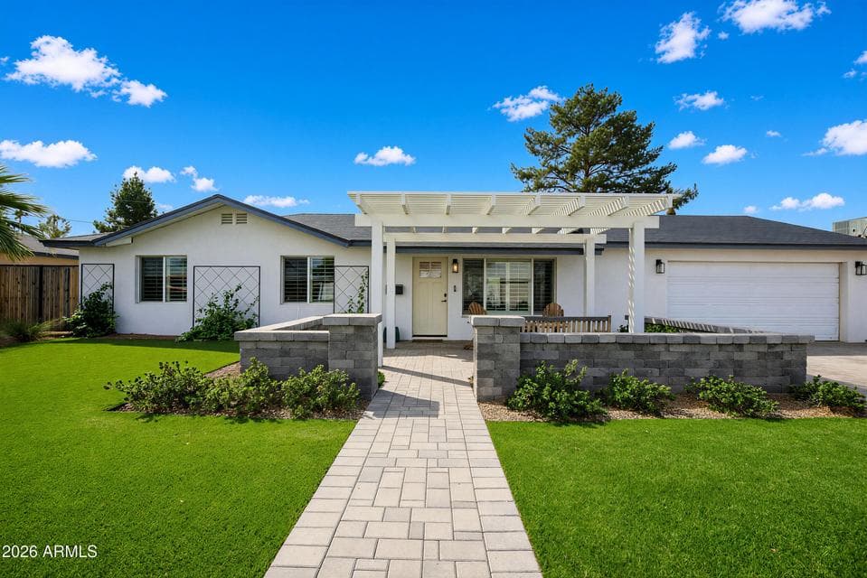 Wonderful curb appeal with a great covered porch