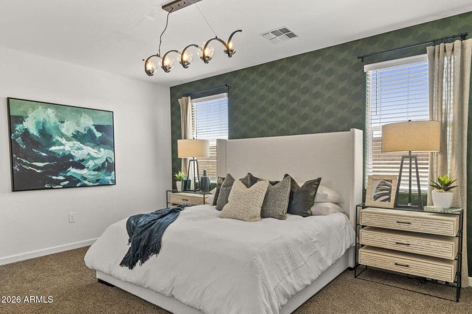 Photos of former model home to show layout-options will vary