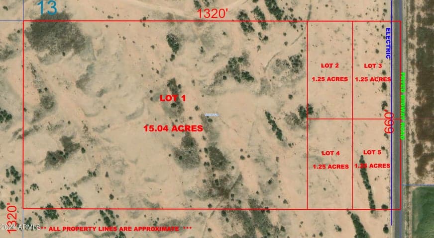 LOT 1 S MIDWAY (WEST) Road #1, Casa Grande, AZ