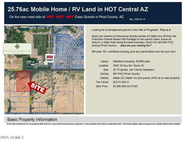 0 W Gila Bend Highway #-, Casa Grande, AZ