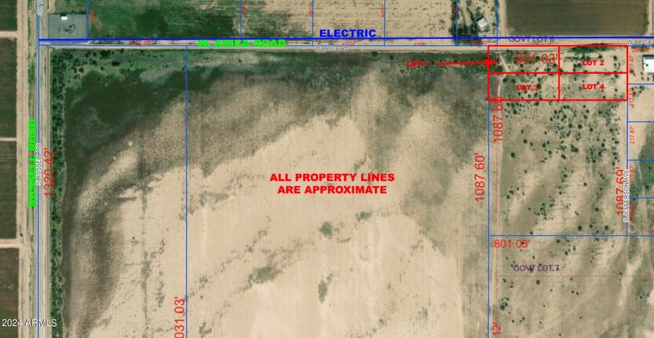 LOT 3 W ARICA (NO ADDRESS) Road #3, Casa Grande, AZ