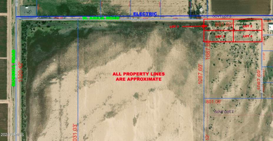 LOT 4 W ARICA (NO ADDRESS) Road #4, Casa Grande, AZ