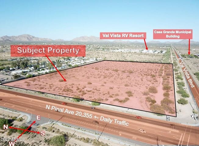 NEC Pinal Ave & E Val Vista Blvd -- #-, Casa Grande, AZ