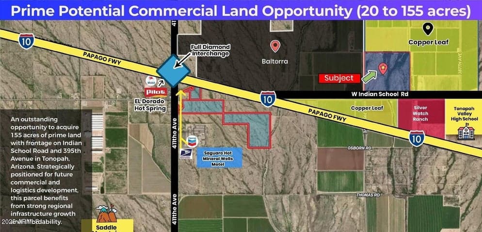 39500 W Indian School Road #lot 1, Tonopah, AZ